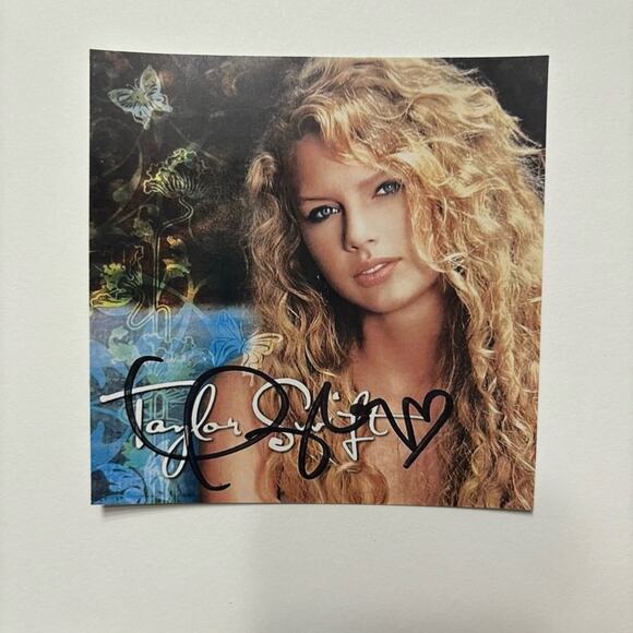 Fanmade Taylor Swift Signed CD Print Set (Reprints) - Picture 2 of 16